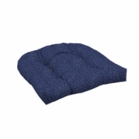 HD Designs Outdoors Tufted Seat Cushion - Blue Perspective: Main