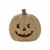 Holiday Home Burlap Pumpkin - Tan Perspective: Main