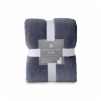 HD Designs® Microplush Blanket - Blue Perspective: Main