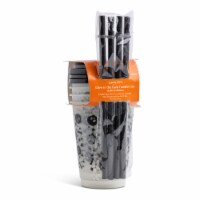 Holiday Home® Glow in the Dark Halloween Tumblers - Candy Corn Perspective: Main