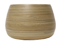 HD Outdoors Indoor Bamboo Planter Natural-Large Perspective: Main