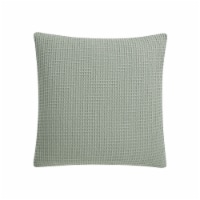 HD Designs Cotton Waffle Decorative Pillow - Green Perspective: Main