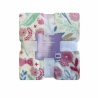 Holiday Home Bunny Microplush Throw Blanket Perspective: Main