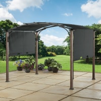 HD Designs Outdoors Domed Top Pergola Perspective: Main