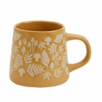 Holiday Home® Harvest Wax Resist Mug - Honey Yellow Perspective: Main