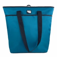 Glacier's Edge Can Cooler Tote - Blue Perspective: Main