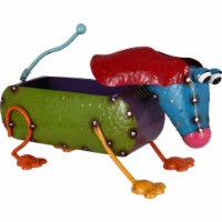 HD Designs Outdoors Metal Dog Planter