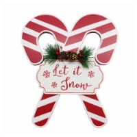 Holiday Home Candy Can Wall Hanging Christmas Wall Décor