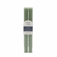 SDS for HD Designs Candle Taper Twist Loden Frost - Green Perspective: Main