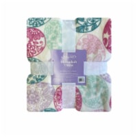 Holiday Home Easter Delicate Floral Throw