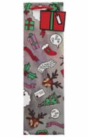 Holiday Home Elf Toon Wine Christmas Gift Bag Perspective: Main