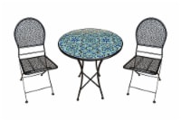 Holiday Home Bistro Set - Blue Tile Perspective: Main
