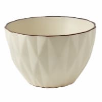 SDS for HD Designs Matte Faceted Serve Bowl Perspective: Main