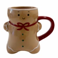 Holiday Home Figural Mug Gingerbread Man
