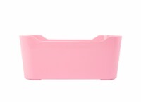 Blush Small Plastic Storage Bin, 1 - Kroger