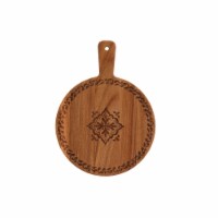Dash of That Round Acacia Wood Serve Board Perspective: Main