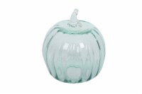 HD Designs Glass Pumpkin Decorative Accent