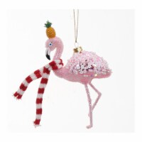 Holiday Home Pink Flamingo Christmas Ornament Holiday Decor