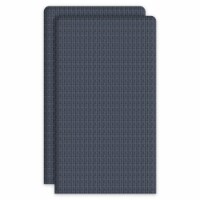 Dash of That Solid Basketweave Kitchen Towel Set - Stone Gray Perspective: Main