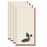 Sewing Down South for HD Designs Merrow Stitch Holly Napkins Perspective: Main