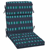 SDS for HD Designs High Back Dining Chair Cushion - Fiesta Stripe Perspective: Main