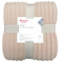 Everyday Living® Corduroy Blanket - Pink Perspective: Main