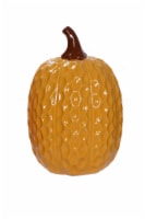 Holiday Home Yellow Ceramic Pumpkin Perspective: Main