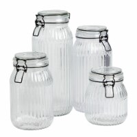 Tabletops Unlimited® DOT Essentials Ridged Clamp Jar Set Perspective: Main