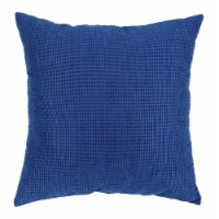 HD Designs 2 Pack Textured Woven Decor Pillow - Dark Blue