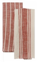 Dash of That Natural Stubbed Kitchen Towels - Terracotta Perspective: Main
