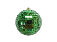 Holiday Home Disco Ball Christmas Christmas Ornament Holiday Decor- Green Perspective: Main