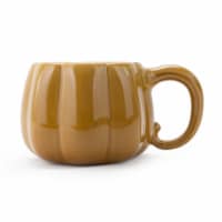 Holiday Home Pumpkin Mug Honey Yellow Perspective: Main