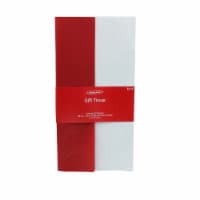 Holiday Home Solid Red / White Gift Tissue Perspective: Main