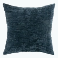 Holiday Home Designs Chenille Decor Pillow - Blue Perspective: Main