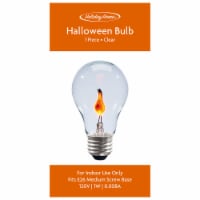 Holiday Home® 1W Clear with Flicker Halloween Light Bulb Perspective: Main