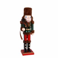 Holiday Home 14" Lumberjack Nutcracker Christmas Décor Perspective: Main