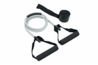 Trajectory Heavy Duty Resistance Tubular Band With Handles - Ultimate Gray Perspective: Main