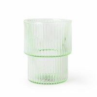 Holiday Home® Ribbed Glass - Green Perspective: Main