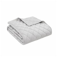 Modavari Quilt Full/Queen - Grey Perspective: Main