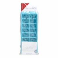 Oggi Six Cube Ice Tray Set of 2, Grey