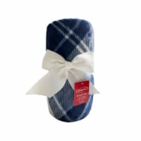 Holiday Home® Microplush Throw - Graces Plaid Perspective: Main