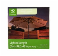 HD Designs Outdoors Solar Micro LED Umbrella Lights - Warm White Perspective: Main