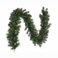 Holiday Home 72" LED Hartwick Pine Garland Christmas Décor Perspective: Main