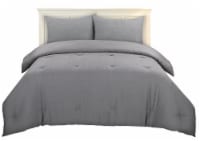 Modavari Home Fashions King Comforter Grey Perspective: Main