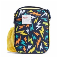 Everyday Living Eclectic Electric Navy Insulated Lunch Bag Perspective: Main
