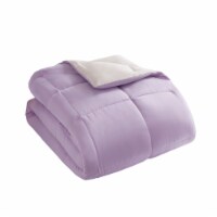 Everday Living® Reversible Down Alternative Comforter - Pink/Purple Perspective: Main