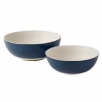 SDS for HD Designs Navy Stoneware Mixing Bowl Set Perspective: Main