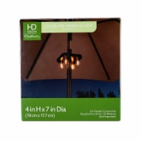 HD Designs Outdoors® Square Umbrella Light - Warm White Perspective: Main