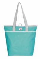 Glacier's Edge Can Cooler Tote - Green Perspective: Main