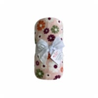 Everyday Living® Daisies Microplush Throw Blanket - Pink Perspective: Main